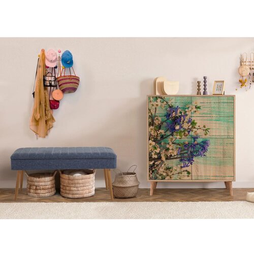 Woody Fashion multilux - 727 - 1048 sonomodark blue hallway furniture set Slike