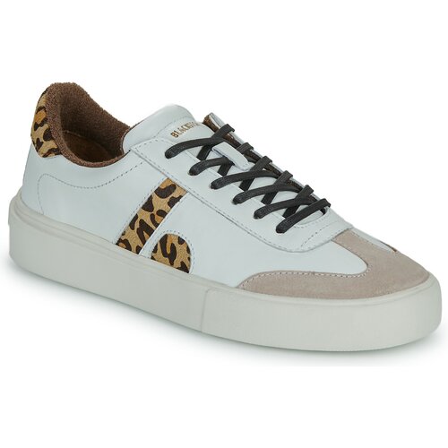 Blackstone Nizke superge EL280-WHITE-LEOPARD Bela Slike