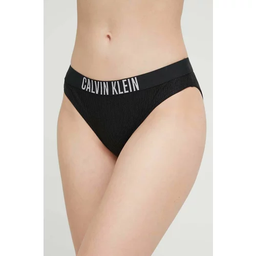 Calvin Klein Spodnji del kopalk črna barva