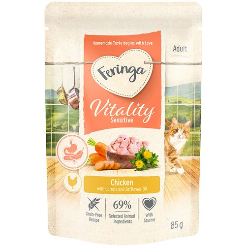 Feringa Vitality Sensitive - Piletina 12 x 85 g Slike