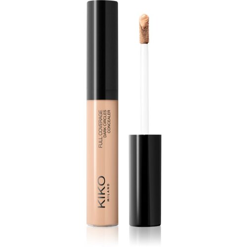 KIKO Milano Full Coverage Dark Circles Concealer korektor protiv tamnih krugova ispod očiju za punu pokrivenost nijansa 07 Natural Beige 8 ml Cijene