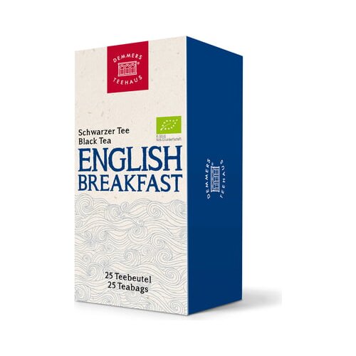 Demmers Teehaus quick-T organski crni čaj English Breakfast Slike