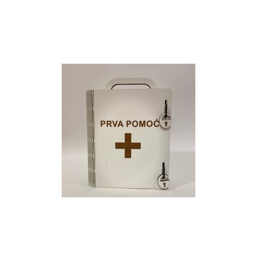  Kutija knjiga sa natpisom Prva pomoć Slike