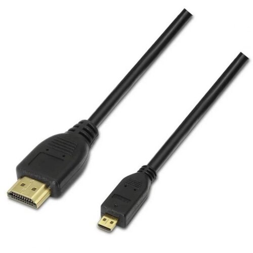 AISENS Micro Hdmi v HDMI mo&scaron;ki/mo&scaron;ki kabel 1,8 M črn, (21407272) Cene