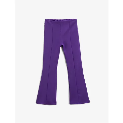 Koton Pants - Purple - Bootcut