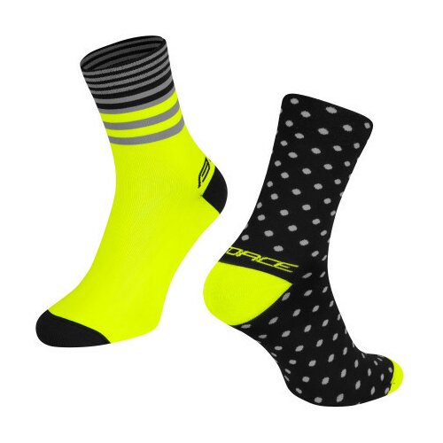 Force čarape spot, crno-fluo s-m/36-41 ( 9009082 ) Cene