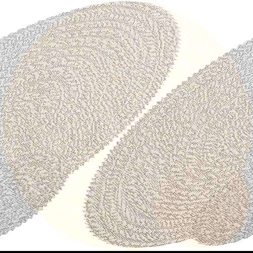  Tepih ZIZUR krem &amp;Oslash; 90 cm s izgledom jute unutarnji i vanjski Slike