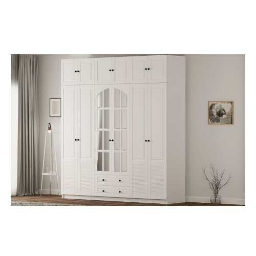 Hanah home Ormar Rb-185-19, 210x210x52 cm, Bijeli Cene