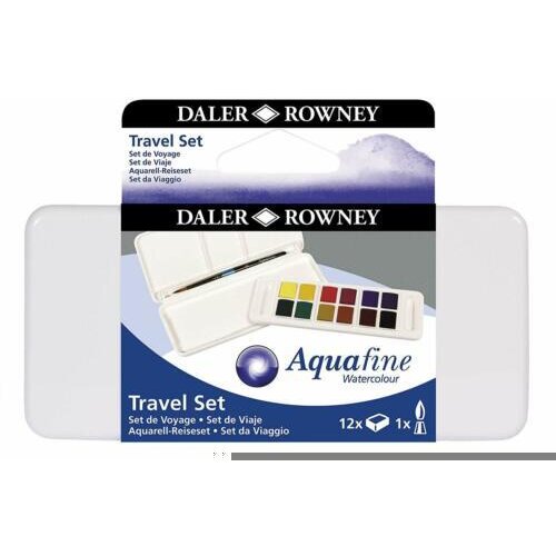Daler Rowny Set akvarelnih barv Aquafine Travel set 12 + čopič, (20615126) Cene