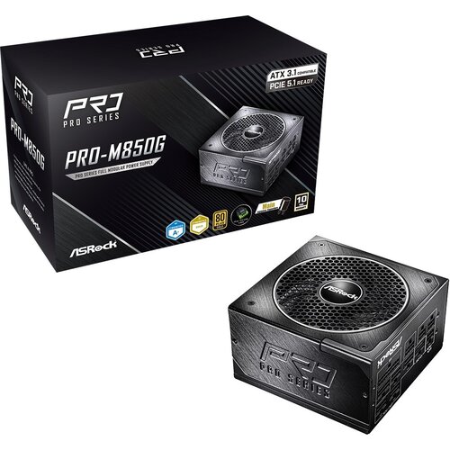 AsRock PRO-M850G 850W 80 PLUS Gold power supply unit Cijene