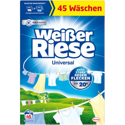 Wei&amp;szlig;er Riese Weisser Riese Universal pra&amp;scaron;ak 2,475kg 45 pranja Slike