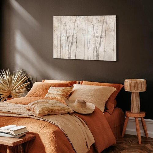  Slika - Beige Forest of Thoughts (1 Part) Wide 30x20 Slike