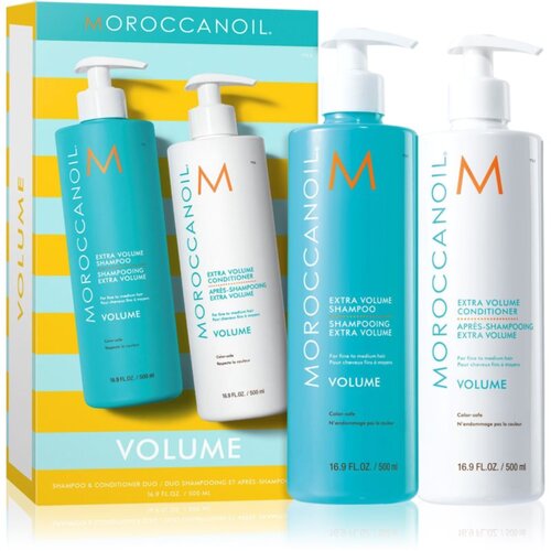 Moroccanoil Volume Shampoo &amp;amp; Conditioner Duo set za volumen las Slike