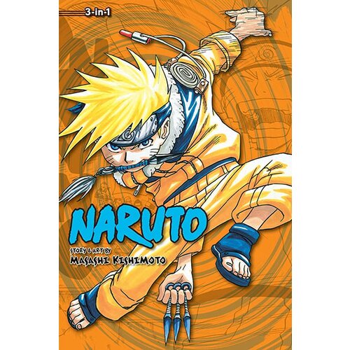 VIZ Media Masashi Kishimoto - Naruto 3-In-1 Edition 2 Slike