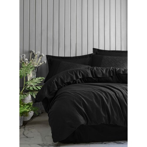 Lessentiel Maison komplet posteljina Dama, 200x220 cm, Crna Slike