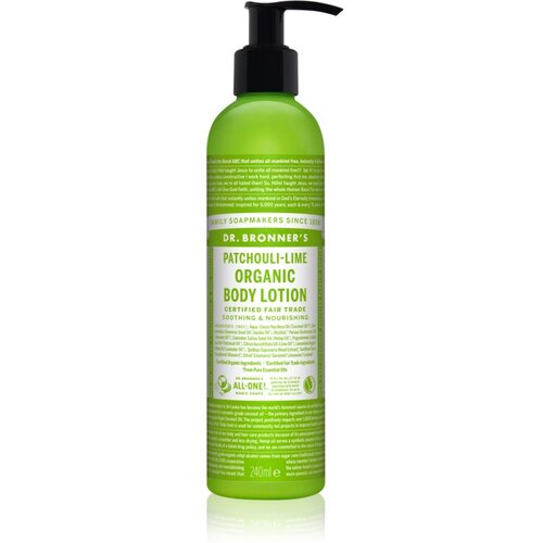 DR. BRONNER'S Patchouli & Lime intenzivno regeneracijsko mleko za telo 240 ml Cene