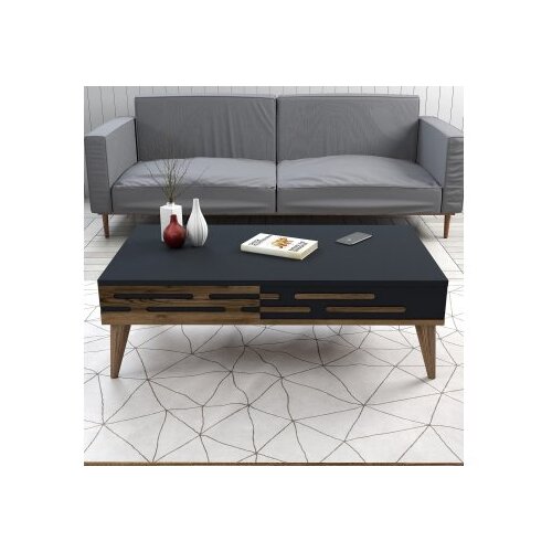 Hanah home set za dnevnu sobu valensiya walnut anthracite Cene