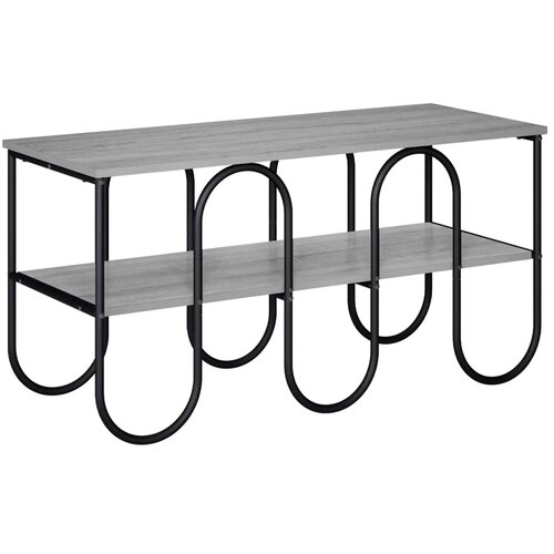  TV stalak 100 x 40 x 50 cm Siva Sonoma Konstruirano drvo - Siva Sonoma 100 x 40 x 50 cm Slike