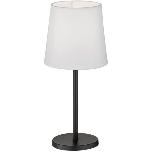 Fischer &amp;amp; Honsel Crno-bijela stolna lampa s tekstilnim sjenilom (visina 30 cm) Eve &amp;ndash; Slike