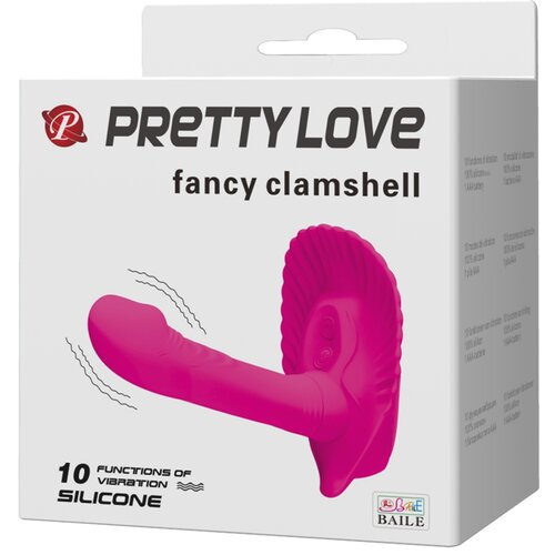  vaginalno klitoralni vibrator | fancy clamshell Cene