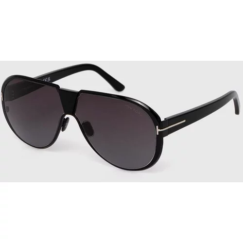 Tom Ford Sunčane naočale za muškarce, boja: crna, FT1072_6401B