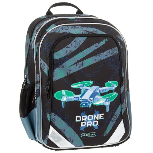 Ars Una Drone Pro ergo-fit zaobljen &scaron;olski nahrbtnik, 34x40x21 cm Cene
