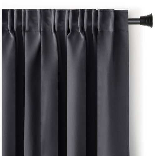 Restilo Zavjesa Blackout 140x280 cm, čelično siva Slike