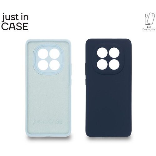 Just In Case 2u1 Extra case MIX PLUS paket maski za Redmi Note 14 Pro+ 5G/ plava Slike
