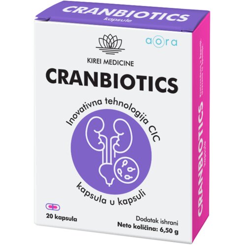 Kirei Cranbiotics 20cps. Slike