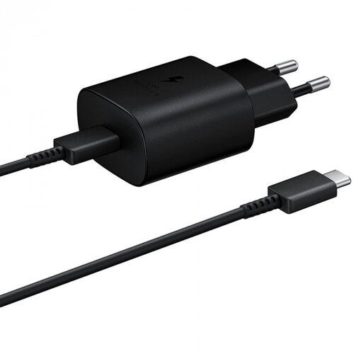 Samsung 25W Ultra Fast USB-C Wall Charger Black (cable included) Slike