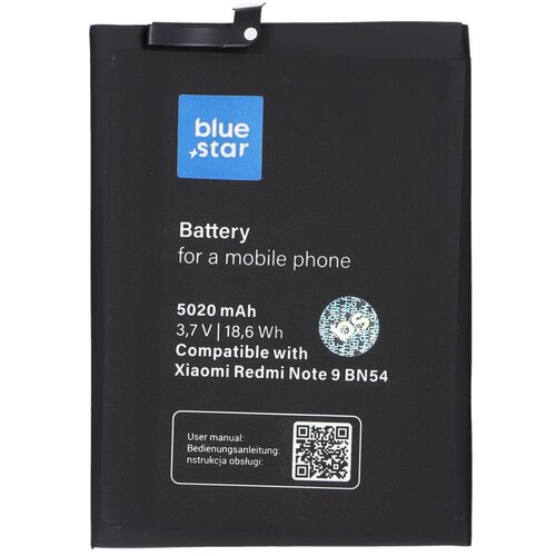 Blue Star baterija  za xiaomi redmi note 9 (BN54) 5020 mah Cene