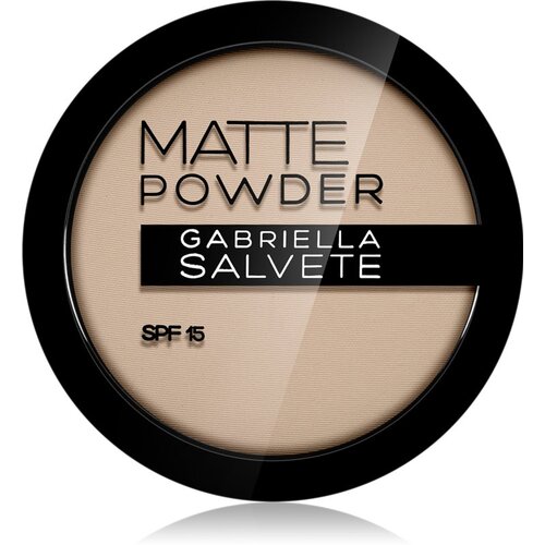 Gabriella Salvete Matte Powder SPF15 mat puder 8 g odtenek 02 Slike