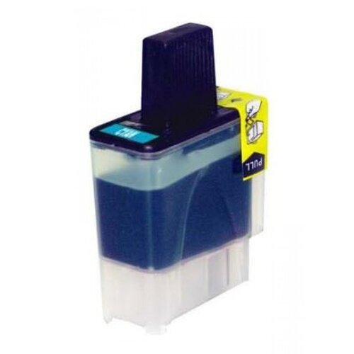 Brother LC09C , LC41C , LC47C , LC900C , LC950C , kompatibilna modra kartu&amp;scaron;a 18ml Slike