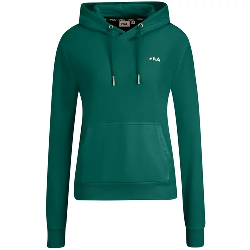Fila Sweater majica 'BRUCHSAL' smaragdno zelena / svijetlo crvena / bijela