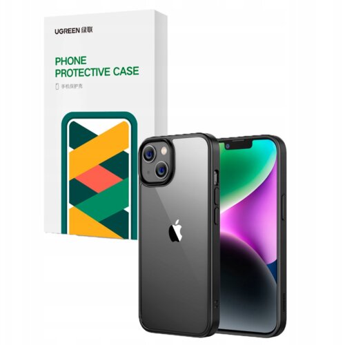 Ugreen ŻELOWE ETUI CASE OBUDOWA Z RAMKĄ DO IPHONE 14 PLUS PRZEZROCZYSTE, (21899695) Cene