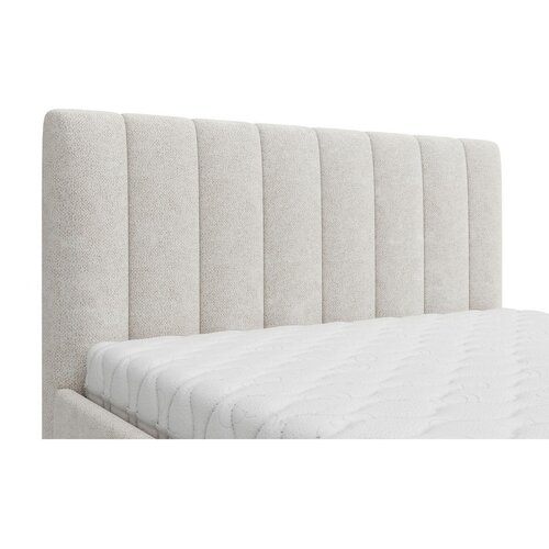 Boxxx OBLAZINJENA POSTELJA 160 cm x 200 cm , tekstil krem barve Slike
