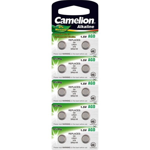Camelion Gumbna baterija LR 63 alkalij-mangan AG0 10 mAh 1.5 V 10 kosov, (20430910) Cene