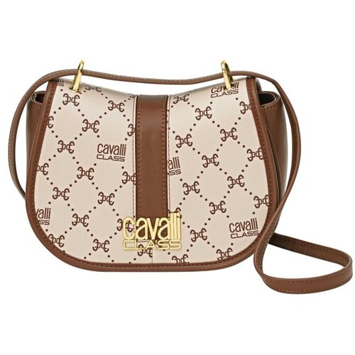 Cavalli Class crossbody ženska torba beatrice/ light monogram & chocolate CCHB01772500 Cene