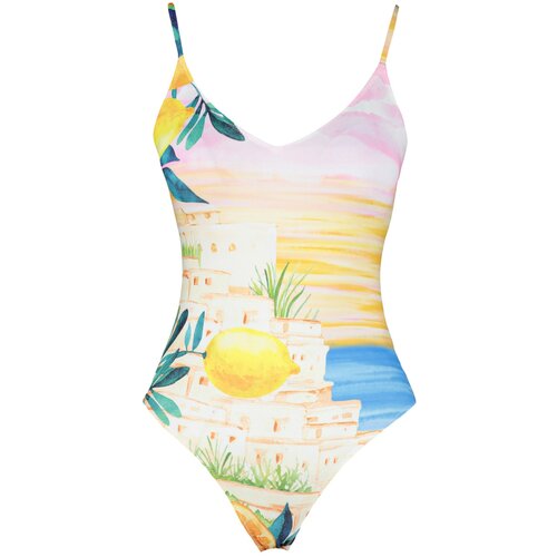Trendyol Swimsuit - Multi-color - Landscape print Cene
