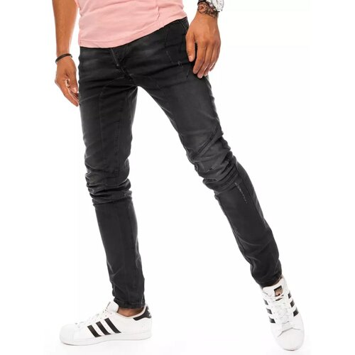 DStreet UX3800 black men's trousers Slike