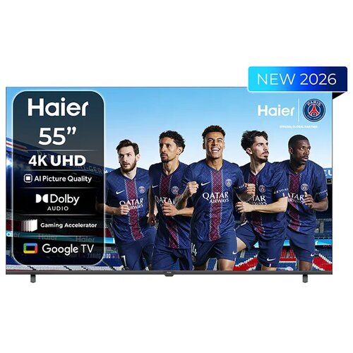 Haier Televizor H55K85GUX, 55", 4K Ultra HD, Smart TV, QHD, HDR, Crni Cijene