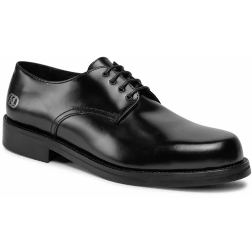 Karl Lagerfeld Nizki čevlji KL11424 Black Lthr 000