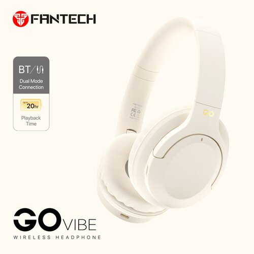 Fantech bluetooth slušalice go vibe WH05 bež Cene