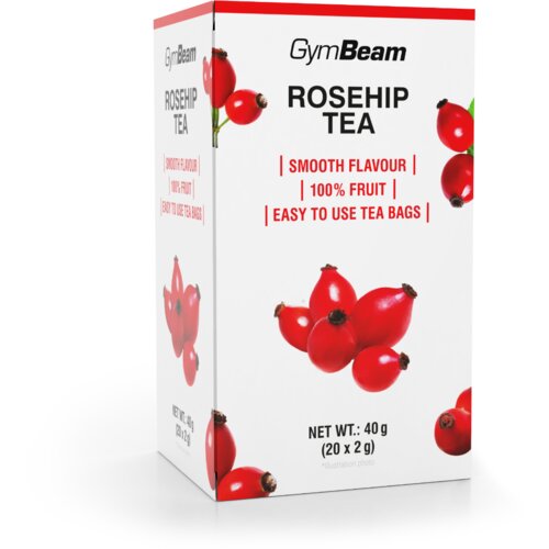 GymBeam čaj od &amp;scaron;ipka 20 x 2 g Slike