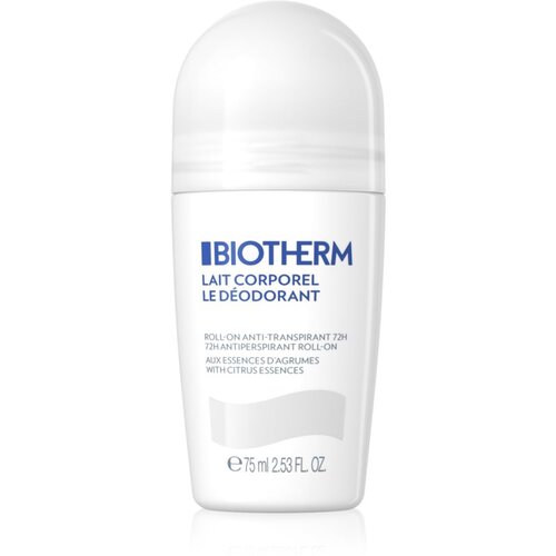 Biotherm Lait Corporel Le D&amp;eacute;odorant antiperspirant sa svježom aromom limuna 75 ml za žene Slike