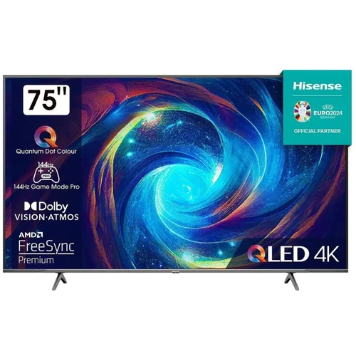 Hisense QLED TV, Smart UHD, 75E7KQPRO