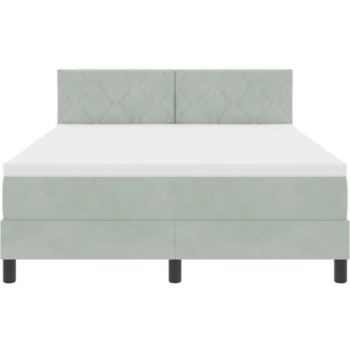  s opruga kutije Svijetlo siva 140 x 190 cm Bar&amp;scaron;un Slike