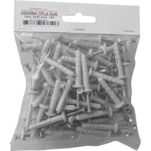  Plastična tipla UDARNA 6X40 100/1 Cene