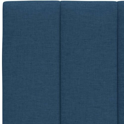  Krevet s madracem plavi 80x200 cm od tkanine Slike