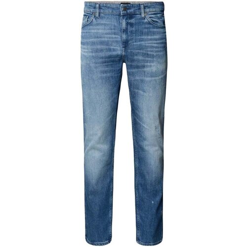 Boss Delaware Bo Slim fit Stretch Denim Jeans Bright Blue Plava Cijene